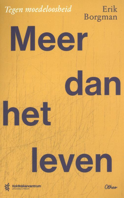 Omslag van boek: Meer dan het leven