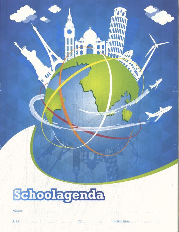 Omslag van boek: Schoolagenda – 3de graad