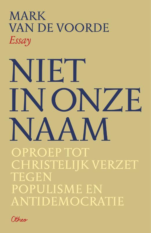 Omslag van boek: Niet in onze naam
