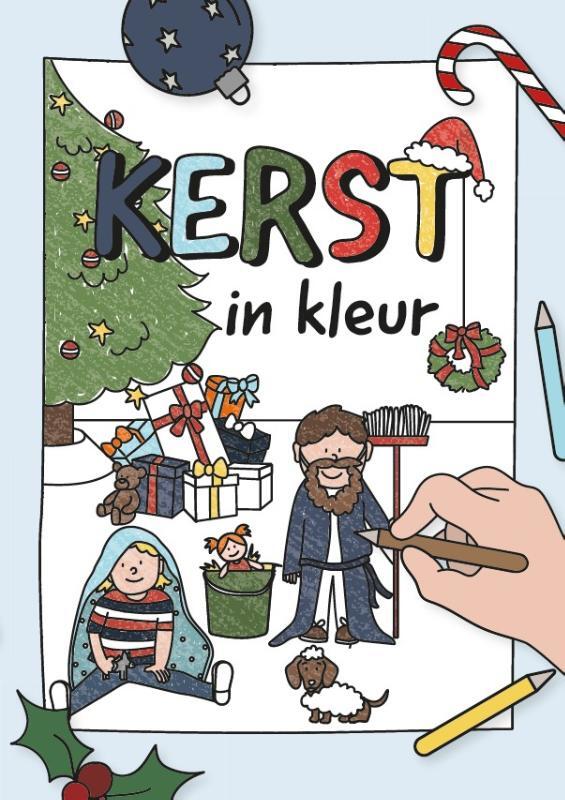 Omslag van boek: Kerst in kleur